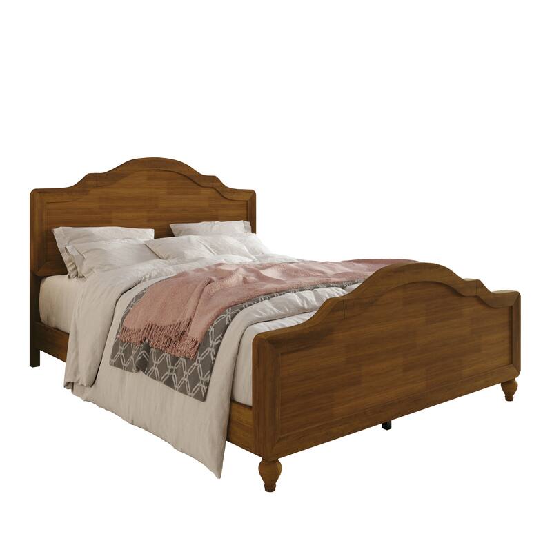 Clayfell Hinton Wood Panel Bed