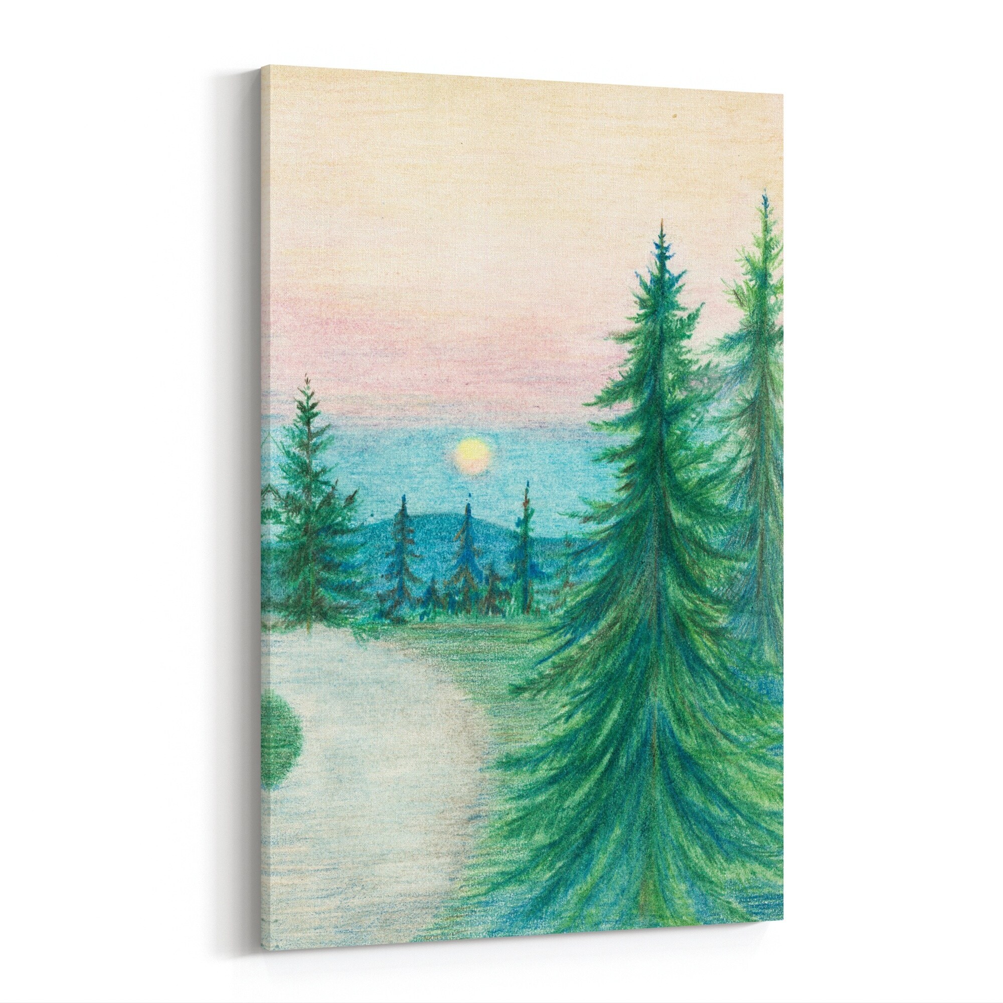 Shop Township Of Codorus Pennsylvania Forest Canvas Wall Art Print Overstock 31899906