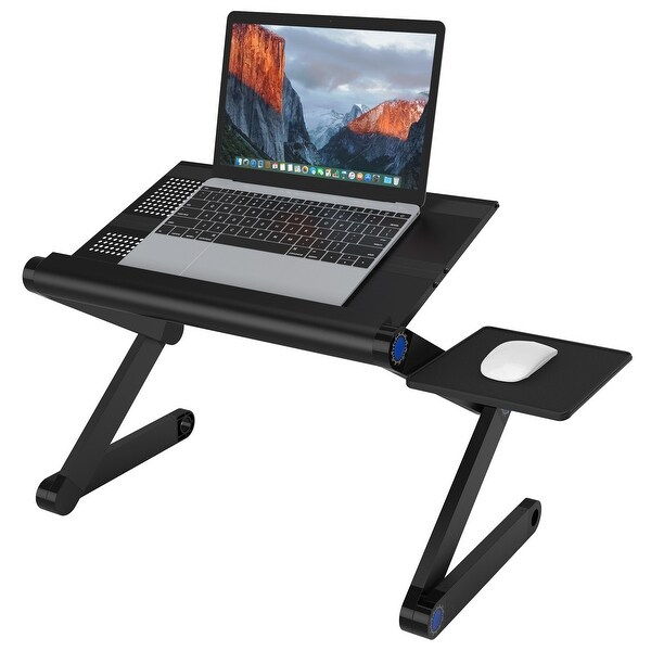 Shop Adjustable Laptop Stand Folding Portable Standing ...