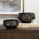 preview thumbnail 3 of 2, Uttermost Bronze Duo Vases Set of 2