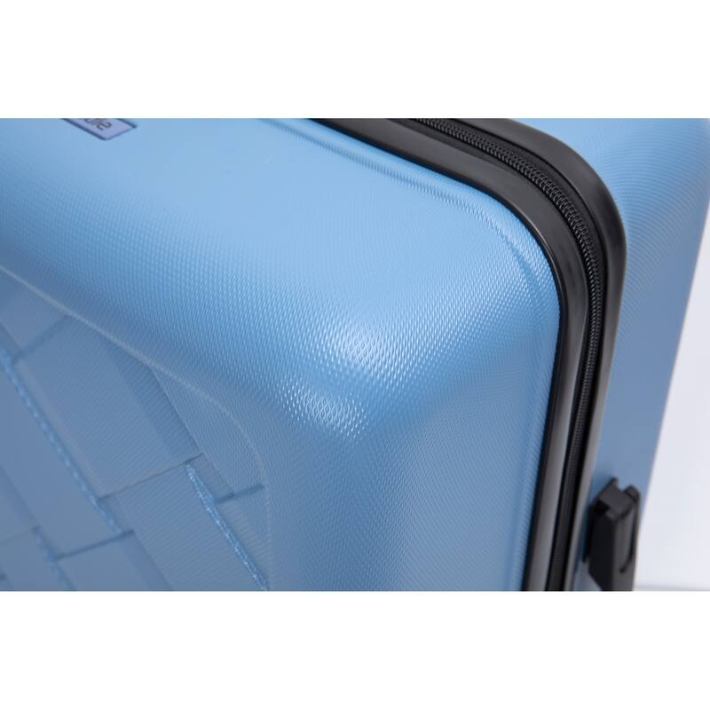 Hardshell Suitcase with Spinner Wheels ABS Luggage Sets Lightweight Durable Suitcase