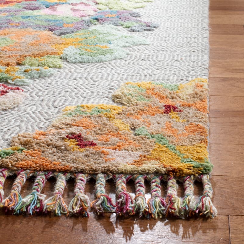 SAFAVIEH Hand-knotted Kenya Vasilia Southwestern Tribal Wool Rug