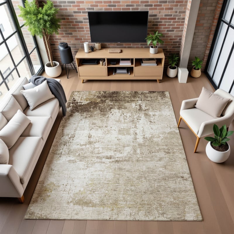 Premium Washable Super Soft Abstract Glam Mayfield Rug