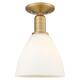 Option Brushed Brass / Matte White