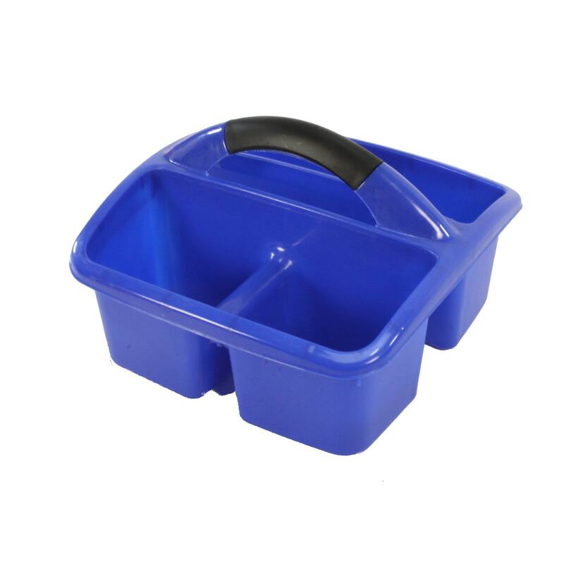 Romanoff Deluxe Small Utility Caddy, Blue, Pack of 3