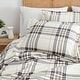 preview thumbnail 15 of 13, Vilano Ultra-Soft Plaid 3-piece Duvet Cover and Sham Set
