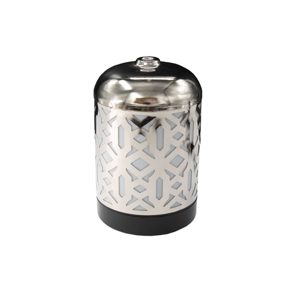 AmbiEscents JCP - Cankiri 100ml Ultrasonic Essential Oil Diffuser - Silver. Opens flyout.