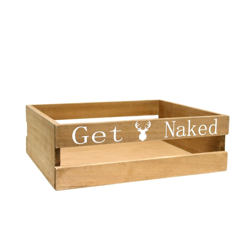 Elegant Designs Three Piece Decorative Wood Bathroom Set