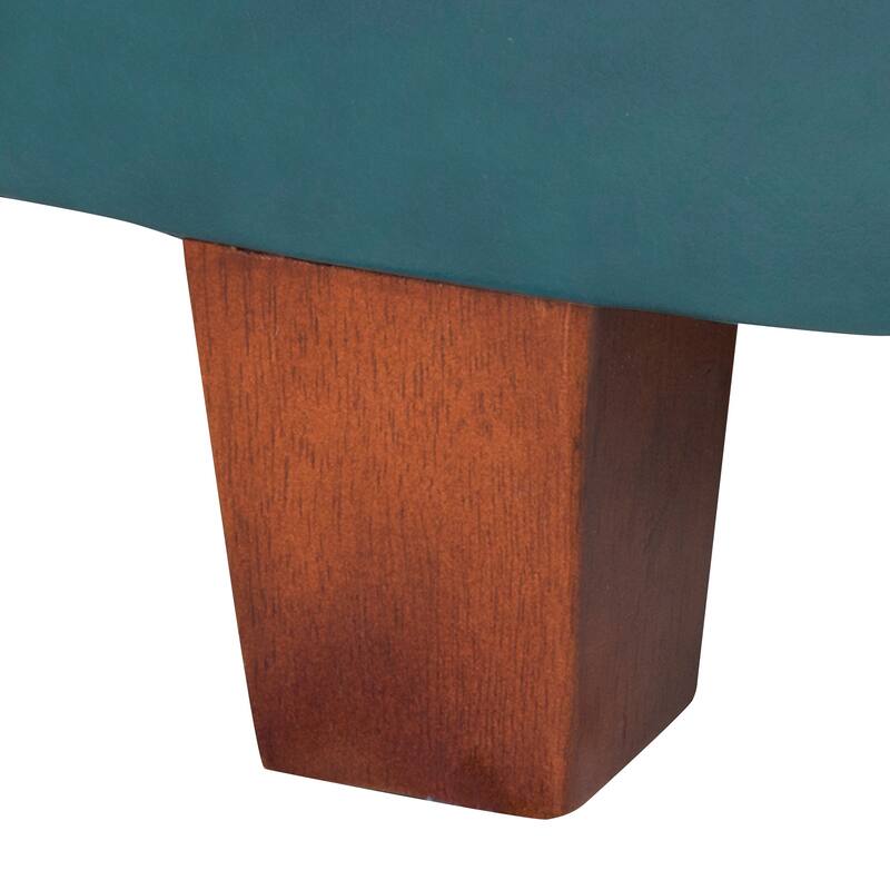 Porch & Den Rockwell Large Leatherette Storage Ottoman