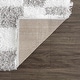 preview thumbnail 4 of 82, Hauteloom Atira Living Room, Bedroom Area Rug - Contemporary - Plush Pile - Light Gray,Cream - 7'10" x 10'3"