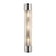 Option Polished Nickel / Clear Prismatic Glass