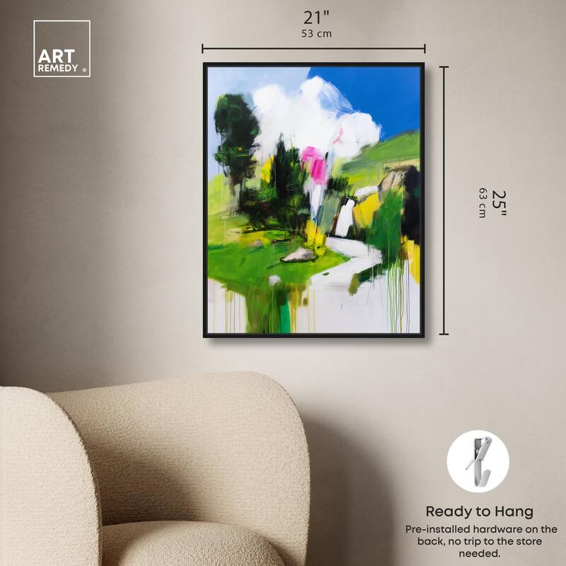 Swiss Fields Canvas by Art Remedy