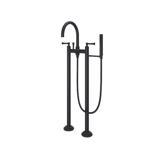 Pfister Tisbury Floor Mounted Tub Filler with Built-In Diverter -