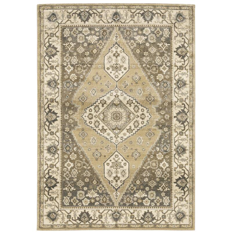 Vista Home Freya Vintage Medallion Area Rug - 7' 10" x 10' 10" - Runner/Rectangle
