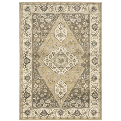 Vista Home Freya Vintage Medallion Area Rug