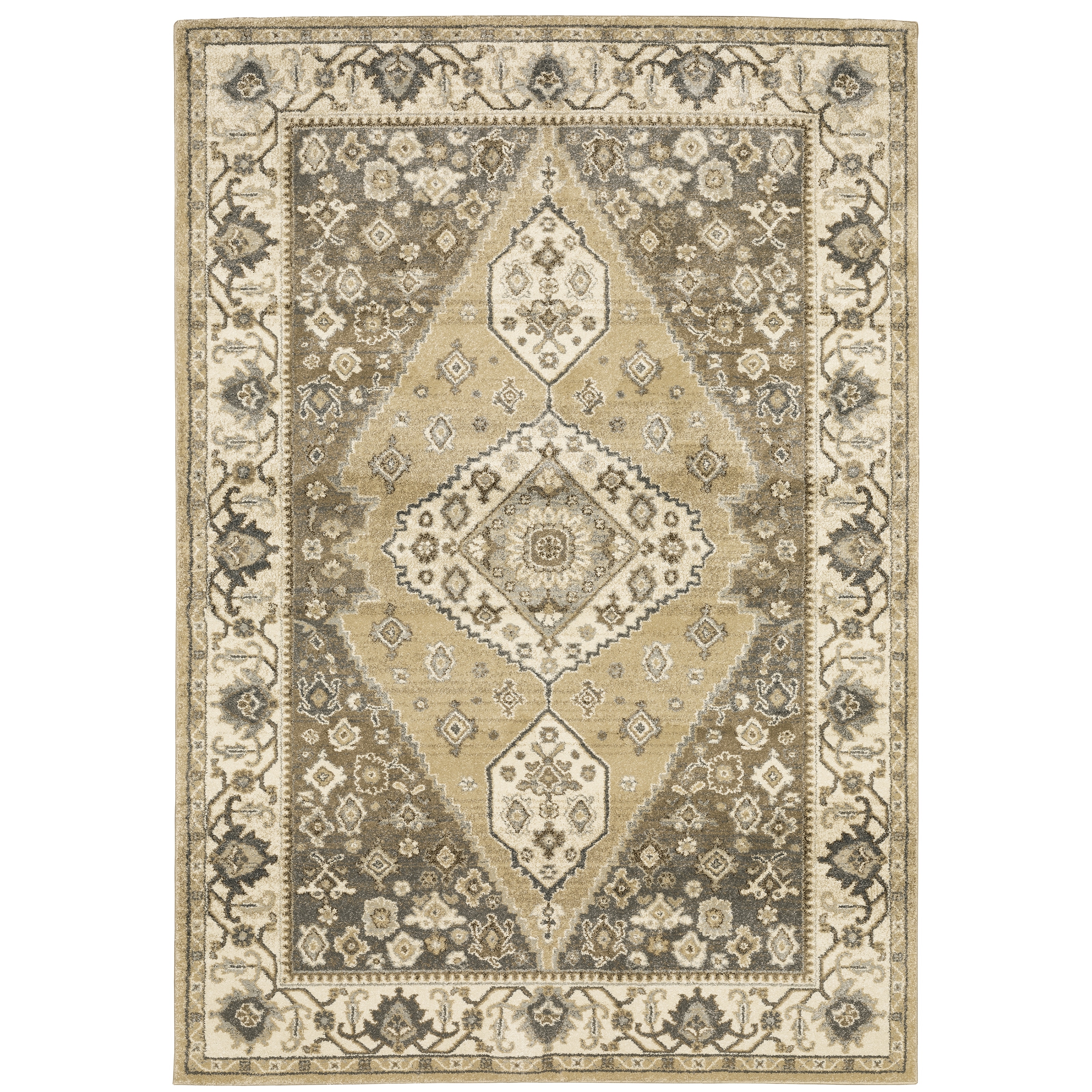 Vista Home Freya Vintage Medallion Area Rug
