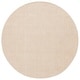 preview thumbnail 46 of 54, SAFAVIEH Handmade Himalaya Mayyadah Solid Wool Rug 6' Round - Ivory - Round