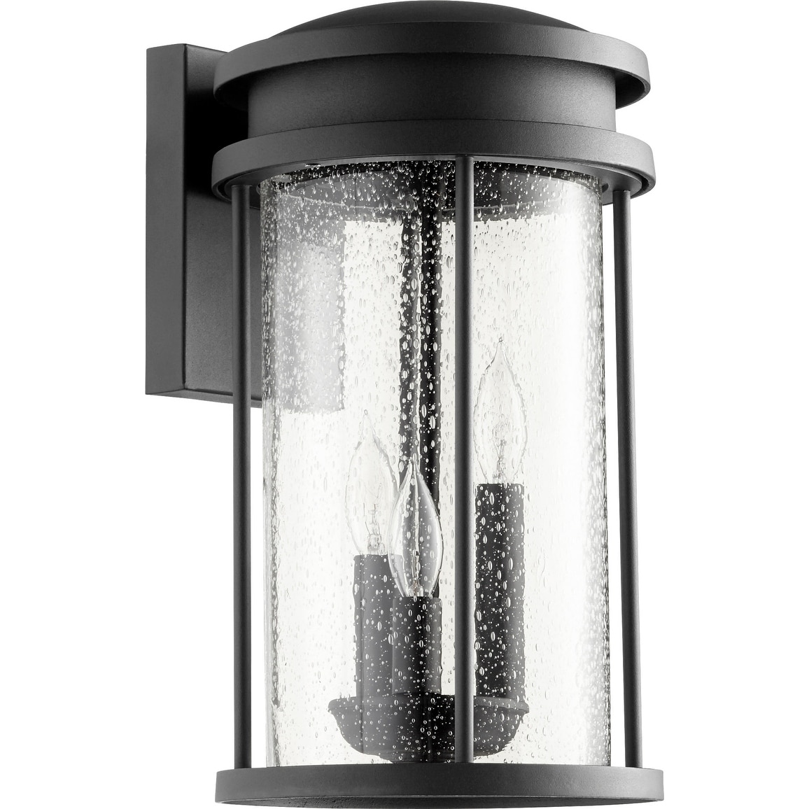 Quorum International Hadley 3 Light 10-1/2" Tall Outdoor Wall Sconce