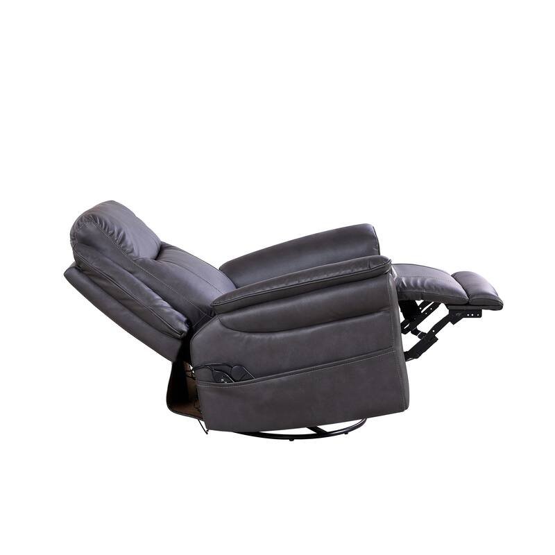 Motor Rocking and 240 Degree Swivel Single Sofa Seat recliner Chair Infinite Position