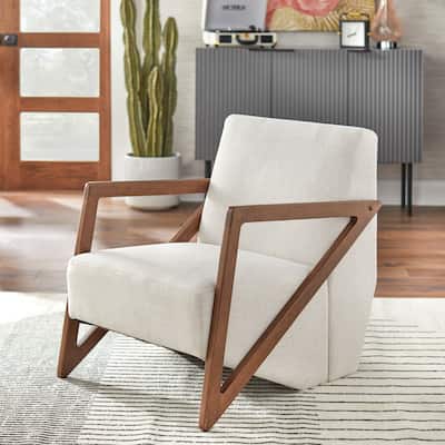 Simple Living Pamela Mid-century Triangular Chair