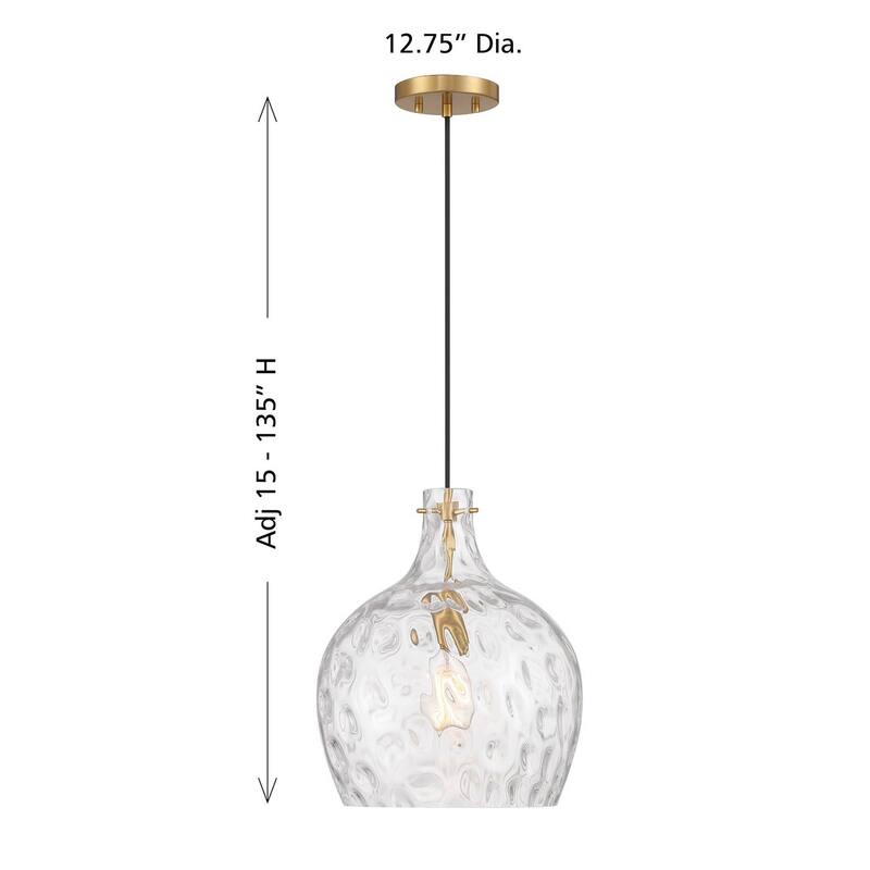 1-Light Pendant By Trade Winds