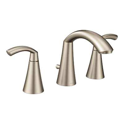 Moen TV6173 Glyde 1.2 GPM Widespread Bathroom Faucet with Rough-in