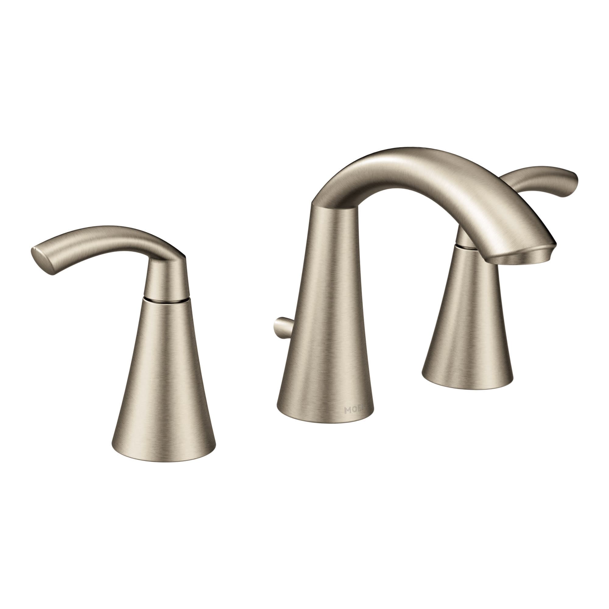 Moen TV6173 Glyde 1.2 GPM Widespread Bathroom Faucet with Pop-Up Drain