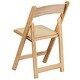 preview thumbnail 11 of 65, Wood Folding Chair with Vinyl Padded Seat (Set of 2)