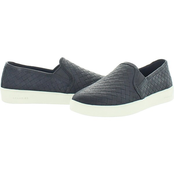 cole haan scalloped slip on sneaker