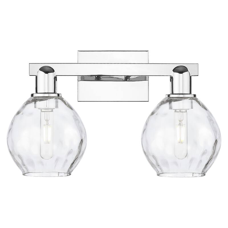 Innovations Lighting 716-2W-11-17 Waverly Vanity Waverly 2 Light 17" - Polished Chrome / Clear