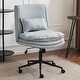 preview thumbnail 14 of 24, Upholstered Armless Task Office Chair