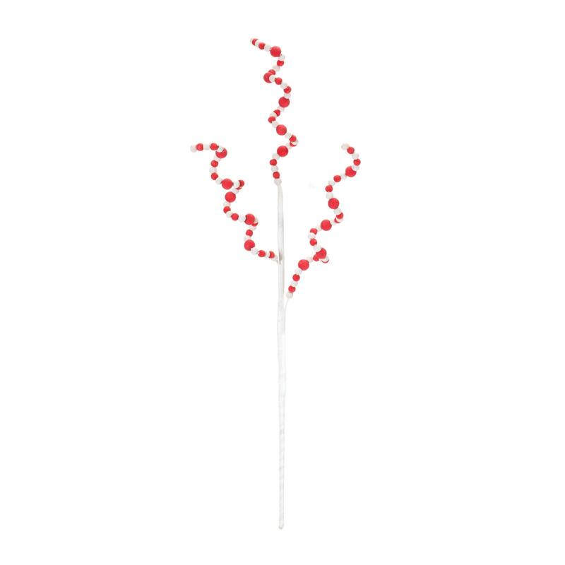 Wood Bead Swirl Spray (Set of 6) - 6 x 2 x 22