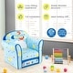 preview thumbnail 9 of 9, Costway Kid's Sofa Chair Toddler Upholstered Armchair Wooden Frame - See Details