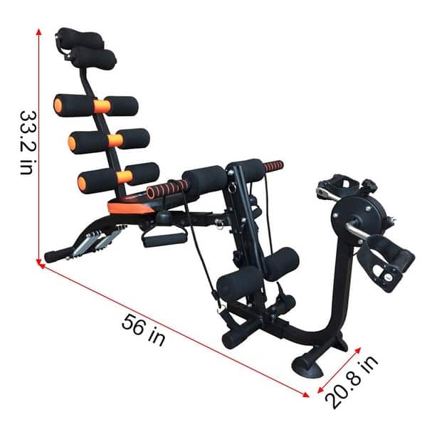 Gym Rodeo Machine Fitness Core & Abdominal Trainers AB Workout Machine Home Gym Strength ...