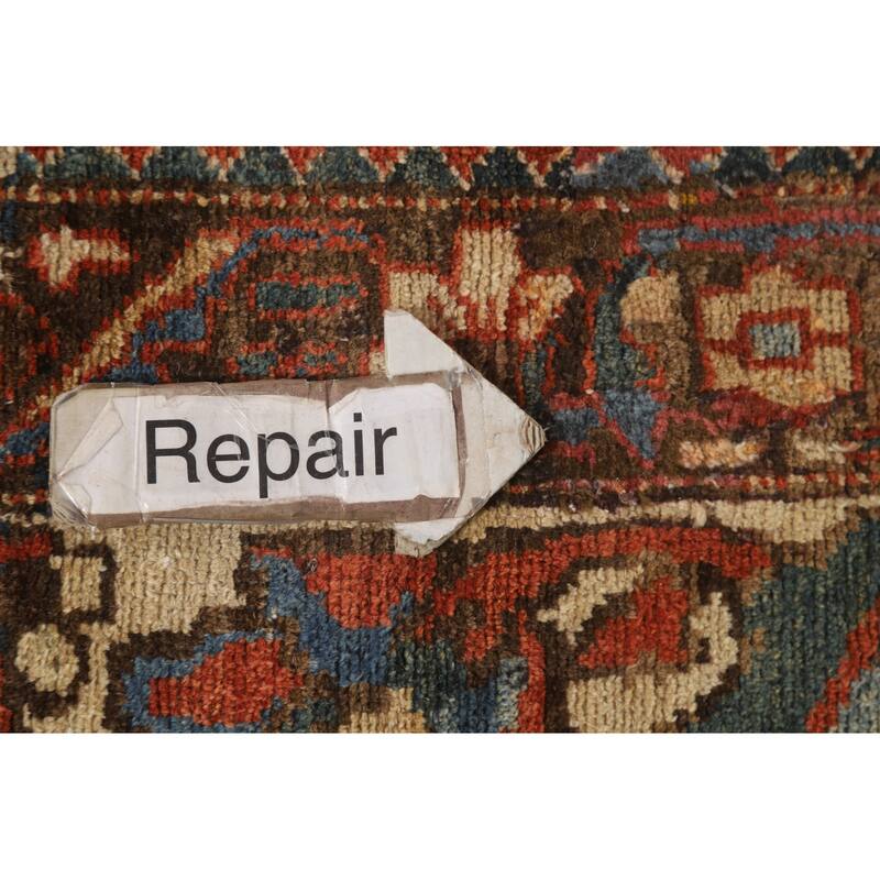Vegetable Dye Bakhtiari Persian Rug Handmade Wool Carpet - 10'7" x 17'7"