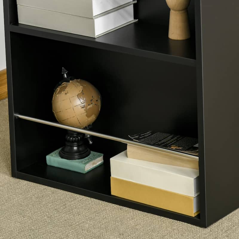 Bar Table With 3 Storage Shelves