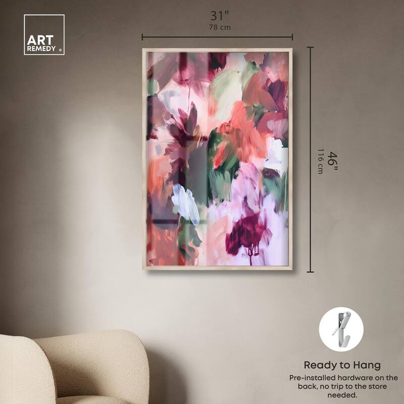 Adelas Garden II Shadowbox by Art Remedy