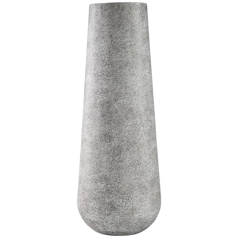 Fynn Vase - 8"W x 8"D x 21"H - Antique White