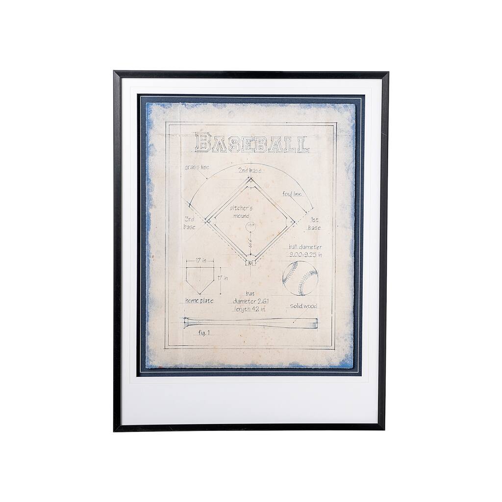 All About the Game I Framed Art Print
