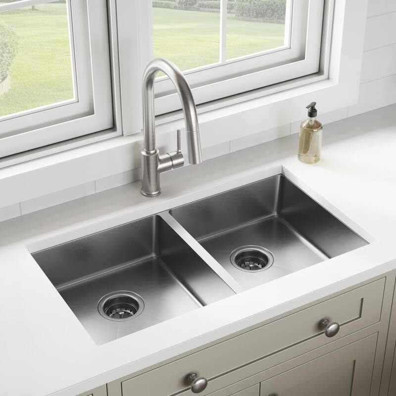 PROFLO PFUC217TA55 Plomosa 31" ADA Compliant Undermount Double Basin