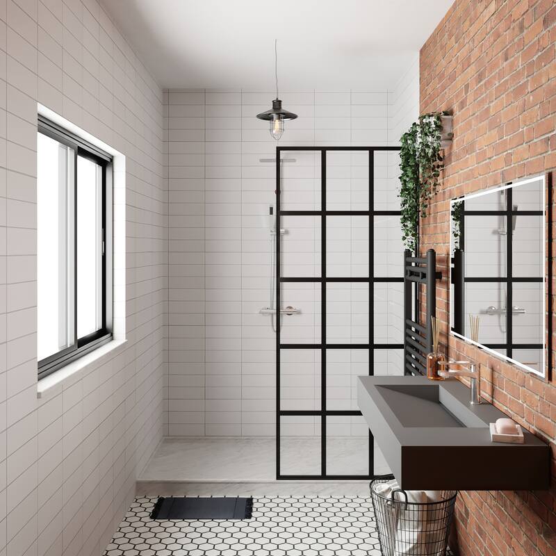Pyramid Solid Surface Wall-Mounted Bathroom Sink