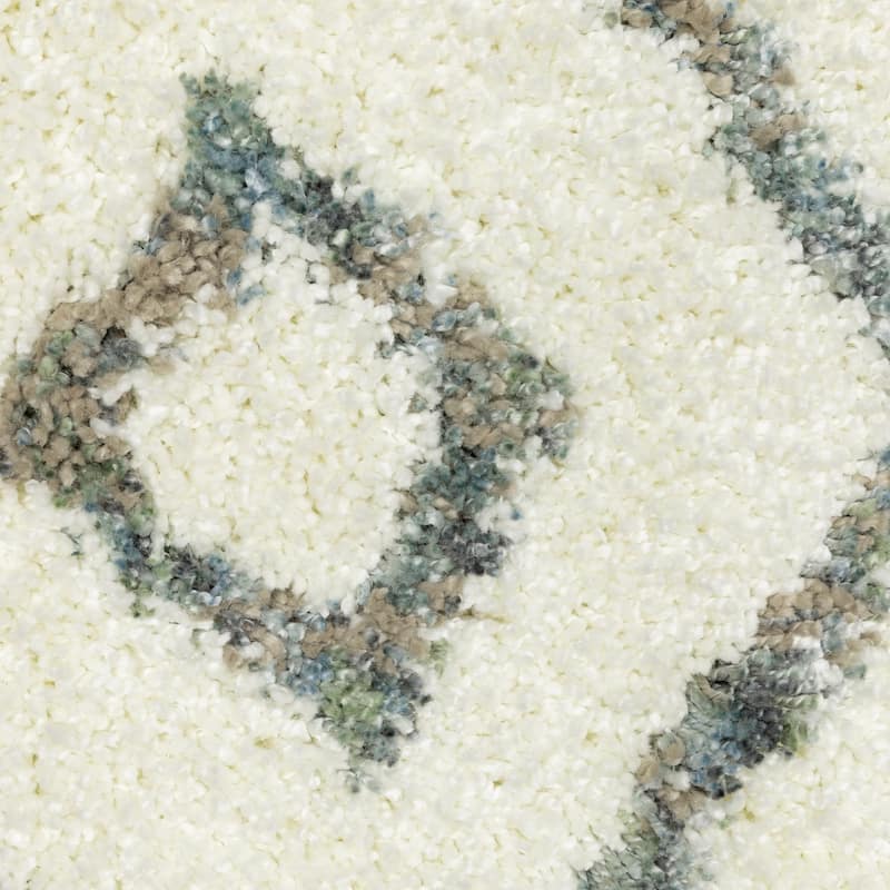 HomeRootsDiamond Casual Runner Area Rug