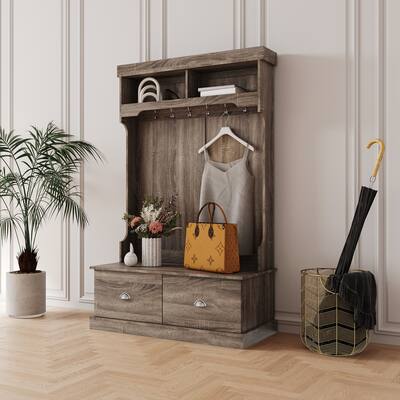 Open Wardrobe with two drawers