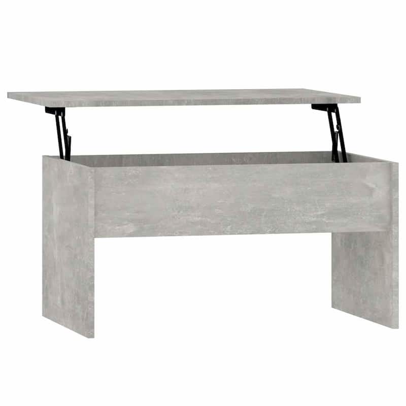 vidaXL Coffee Table Lift Top End Table Accent Side Sofa Table Engineered Wood - 31.5" x 19.9" x 16.3"