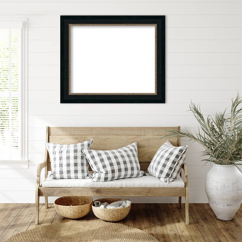 Amanti Art Paragon Bronze Framed Dry Erase Magnetic Board
