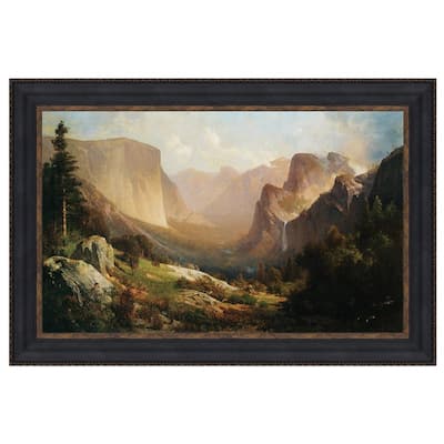 Design Toscano 'View of Yosemite Valley' Made-to-order Canvas Painting (Large)