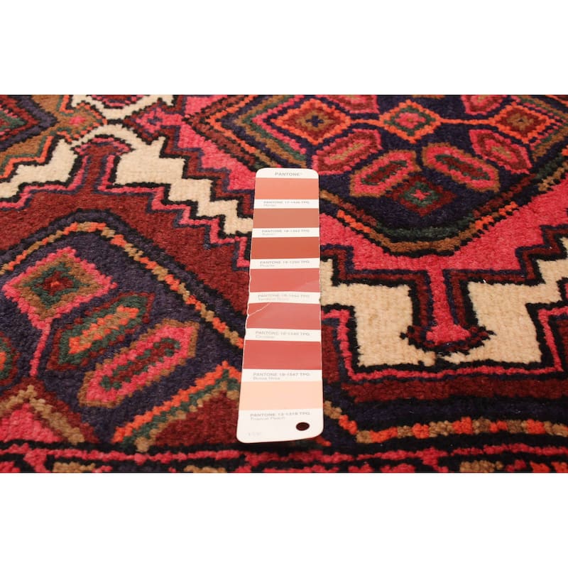 ECARPETGALLERY Hand-knotted Konya Anatolian Red Wool Rug - 3'3 x 9'6