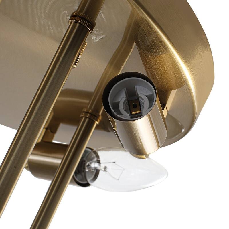 Contemporary Glam 6-Light Clear Ripple Glass Tiered Semi-flush Mount - 25.0 in