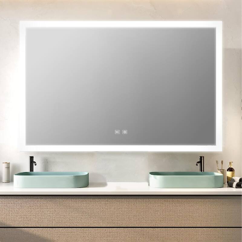 Aurorium LED Bathroom Vanity Mirror - N/A