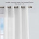 preview thumbnail 6 of 43, Nautica Cordelia Crushed Sheer Grommet Window Curtain Wide Panel Pair